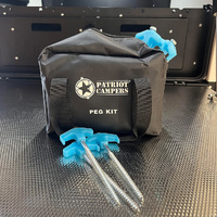 Patriot Campers Screw Peg Kit With Bag - DUE EARLY FEB 2022