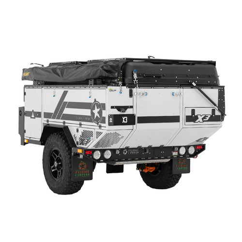 2022 WHITE X3 CAMPER TRAILER