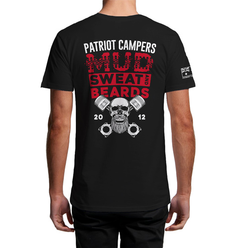 PATRIOT CAMPERS MUD SWEAT BEARDS TEE