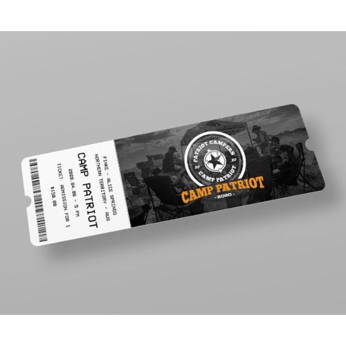 CAMP FINKE 2020 - ADULT EVENT TICKET