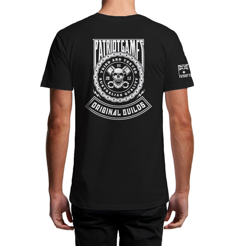 PATRIOT GAMES ORIGINAL BUILDS TEE