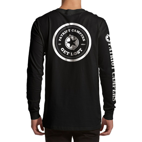 PATRIOT CAMPERS GET LOST LONG SLEEVE TEE