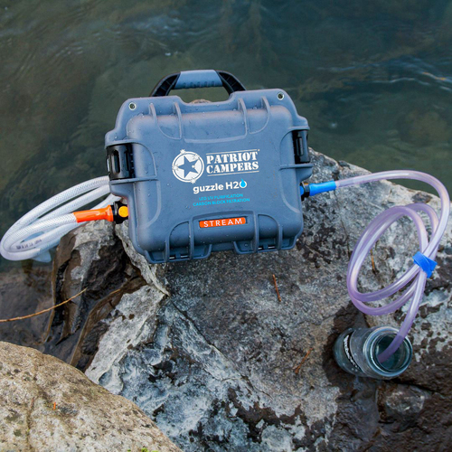 PATRIOT CAMPERS H2O STREAM - PORTABLE WATER PURIFICATION SYSTEM
