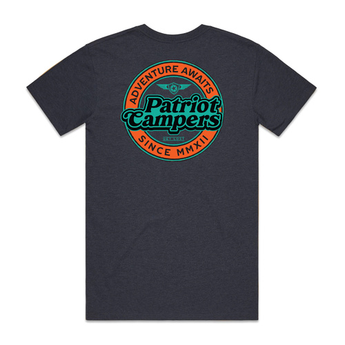 PATRIOT CAMPERS RETRO TEE - MENS